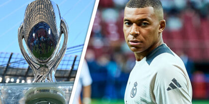 Kylian Mbappé UEFA Super Cup