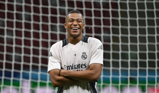 Kylian Mbappé Real Madrid Training