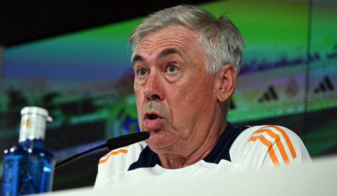 Carlo Ancelotti Real Madrid PK