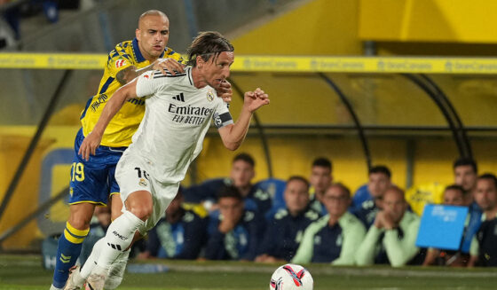 Luka Modric Las Palmas Real Madrid