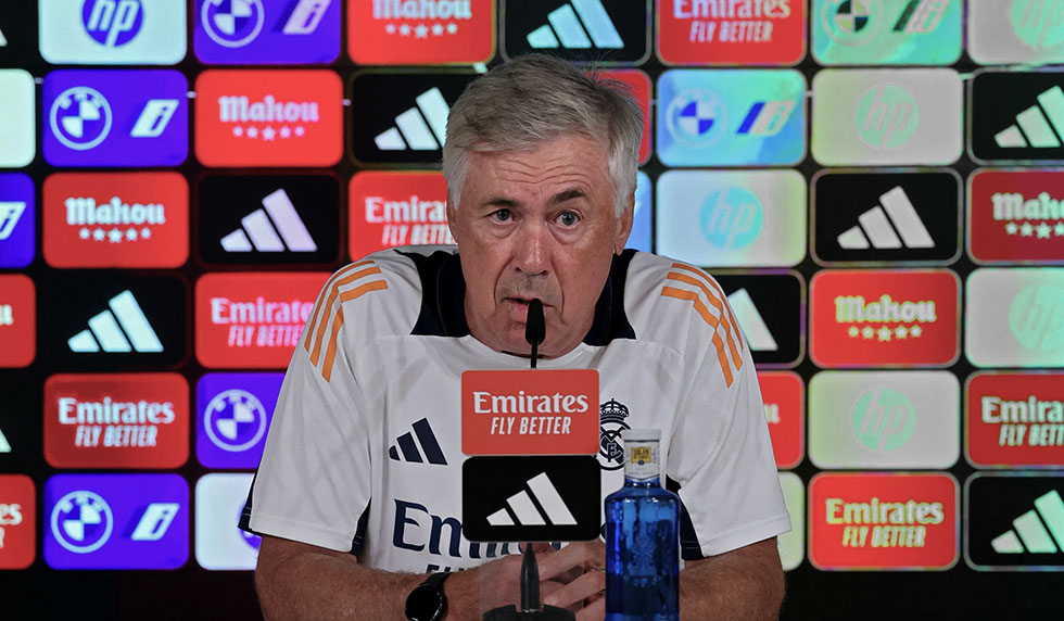 Carlo Ancelotti Real Madrid PK