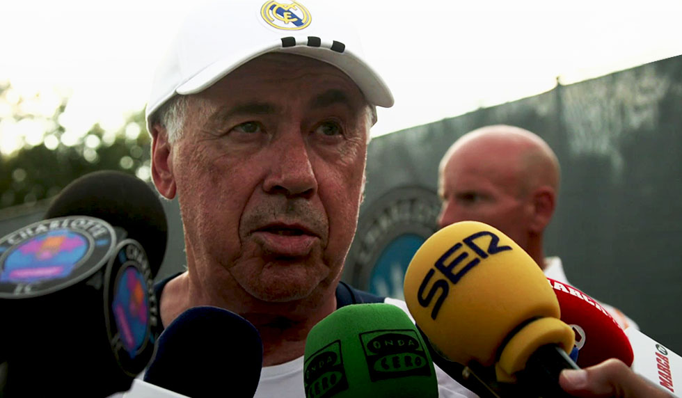 Carlo Ancelotti Real Madrid
