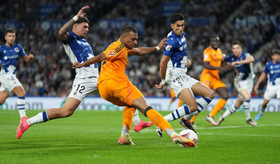Kylian Mbappé Real Sociedad Real Madrid