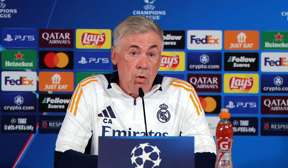 Carlo Ancelotti Real Madrid