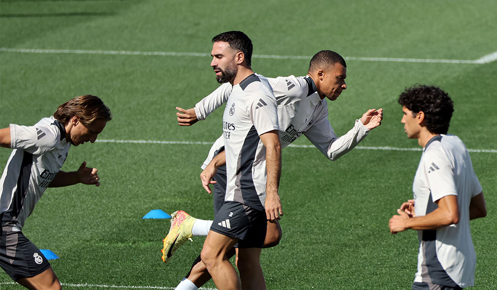 Daniel Carvajal Real Madrid Training