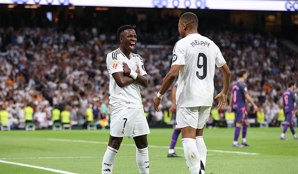 Vinícius Júnior Kylian Mbappé Real Madrid