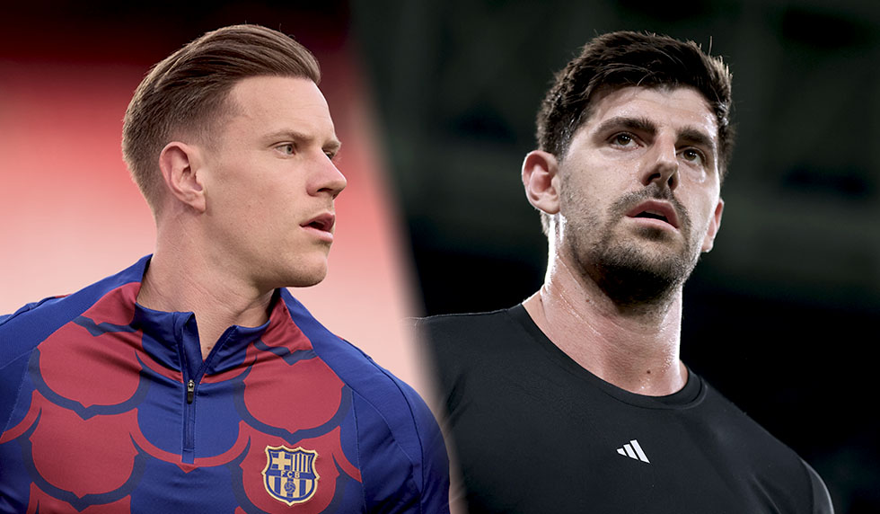 Marc-Andre ter Stegen Thibaut Courtois Real Madrid FC Barcelona