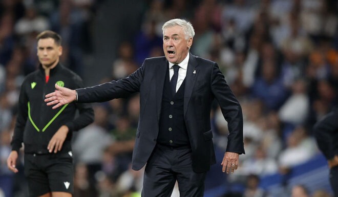 Carlo Ancelotti Real Madrid