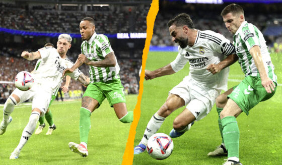 Real Madrid Federico Valverde, Dani Carvajal