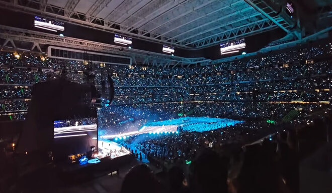 Estadio Santiago Bernabéu Real Madrid Musik Konzert