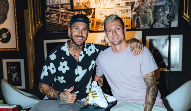 sergio ramos toni kroos real madrid