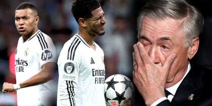 Carlo Ancelotti Jude Bellingham Kylian Mbappé Real Madrid