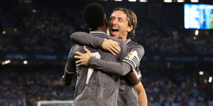Luka Modric Vinicius Real Madrid