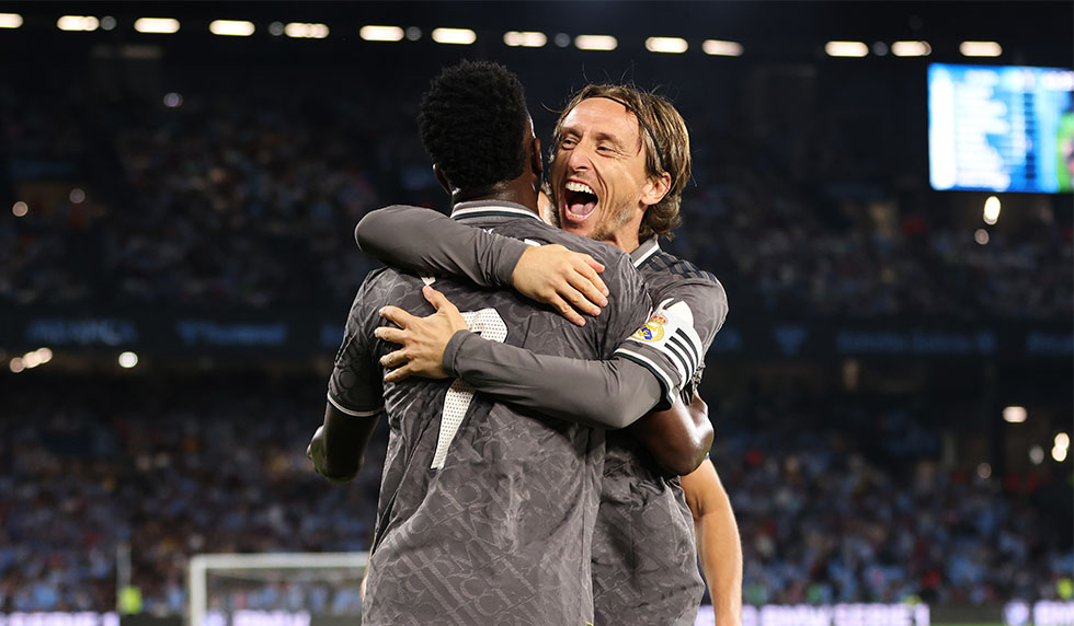 Luka Modric Vinicius Real Madrid