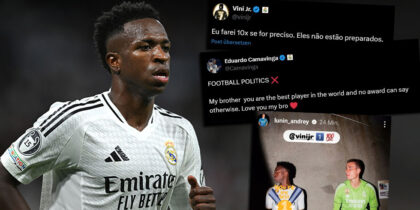 Vinícius Júnior Real Madrid Ballon d'Or