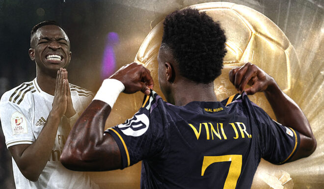 Vinicius Junior Real Madrid Ballon d'Or