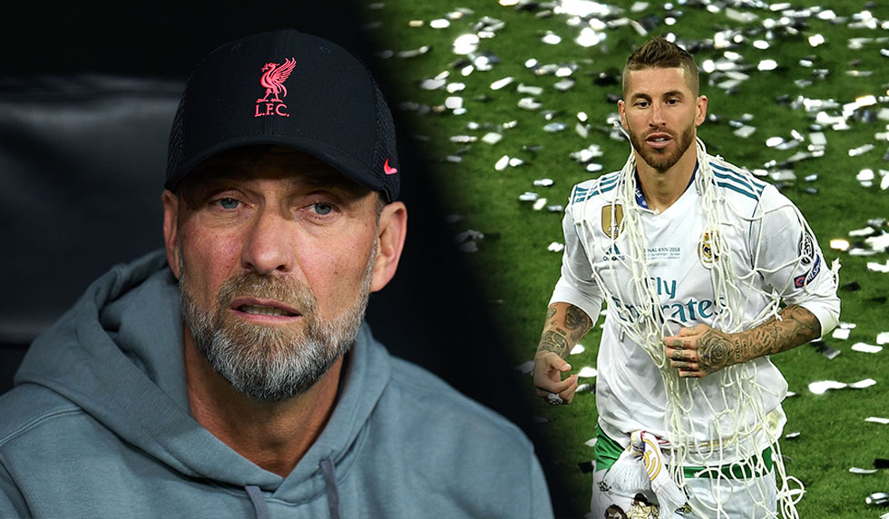 Jürgen Klopp Sergio Ramos Real Madrid