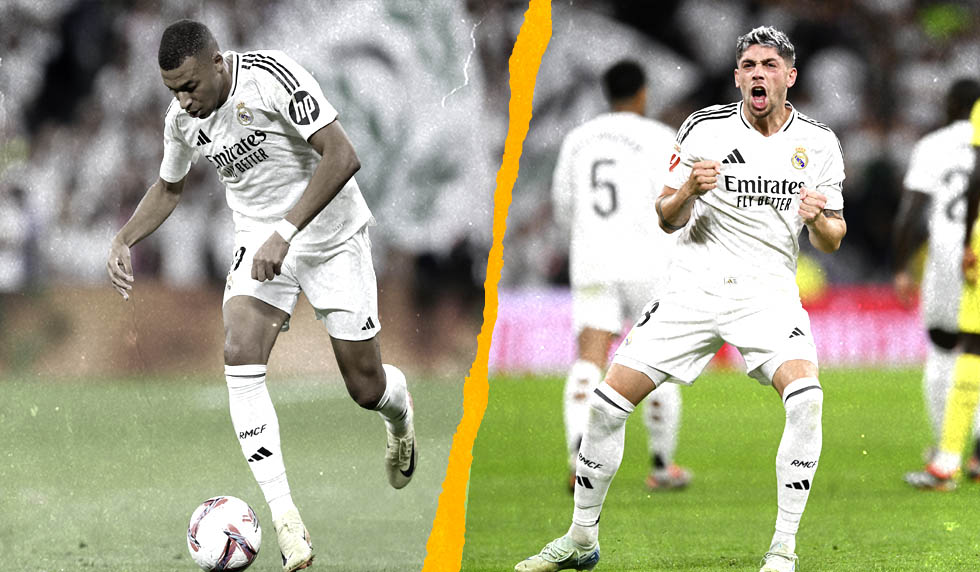 Real Madrid Federico Valverde Kylian Mbappé