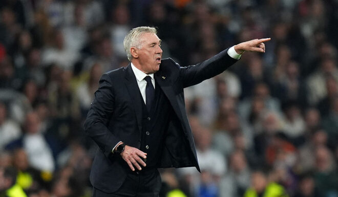 Carlo Ancelotti Real Madrid