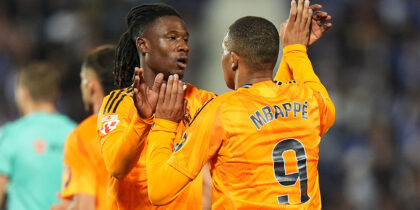 Kylian Mbappé Eduardo Camavinga Real Madrid