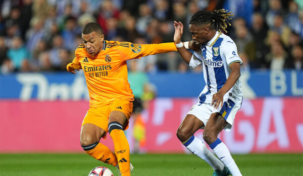 Kylian Mbappé Leganes Real Madrid