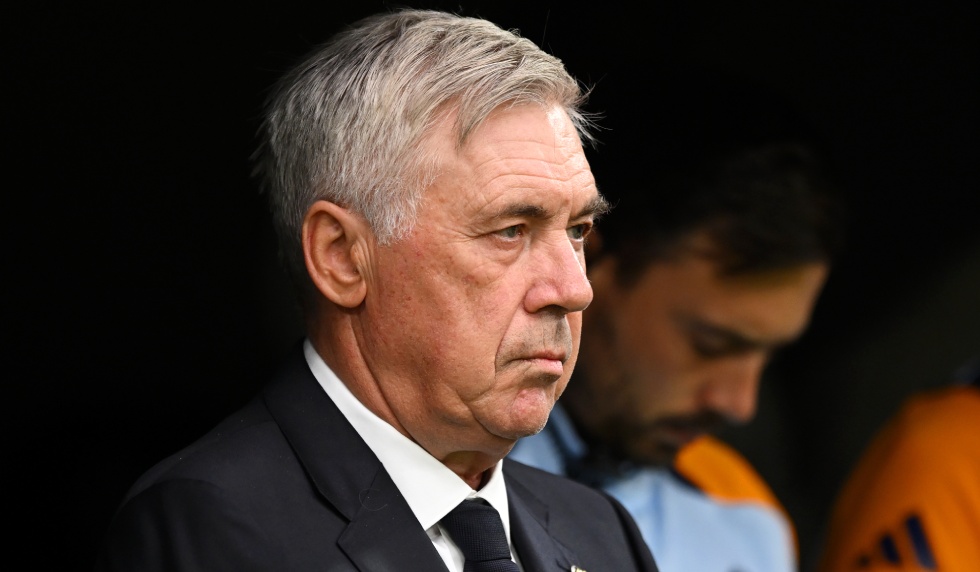 Carlo Ancelotti Real Madrid vs. CA Osasuna
