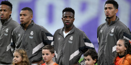 Kylian Mbappé Vinícius Júnior Jude Bellingham Real Madrid