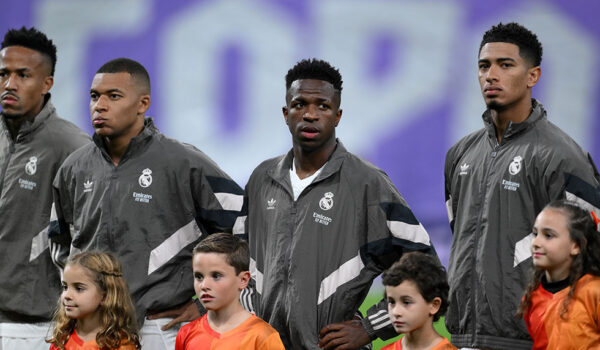 Kylian Mbappé Vinícius Júnior Jude Bellingham Real Madrid