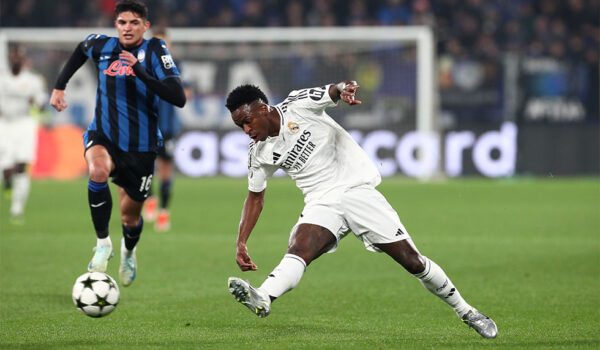 Vinicius Atalanta Real Madrid Champions League