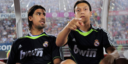 Sami Khedira Mesut Özil Real Madrid