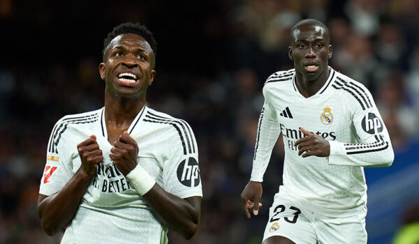 Vinícius Júnior Ferland Mendy Real Madrid