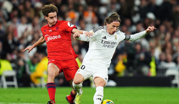 Luka Modric Real Madrid Sevilla