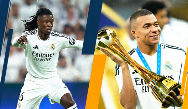 Eduardo Camavinga Kylian Mbappé Real Madrid
