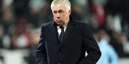 Carlo Ancelotti Real Madrid vs. Rayo Vallecano