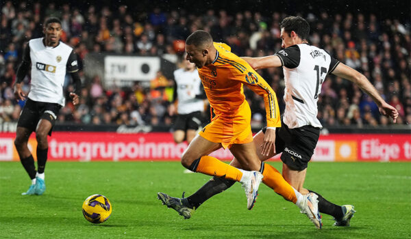 Kylian Mbappé Valencia Real Madrid