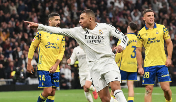 Kylian Mbappé Real Madrid Las Palmas