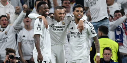 Kylian Mbappé Vinícius Júnior Rodrygo Real Madrid