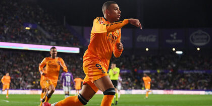 Kylian Mbappé Valladolid Real Madrid
