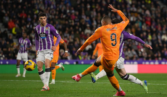 Kylian Mbappé Valladolid Real Madrid
