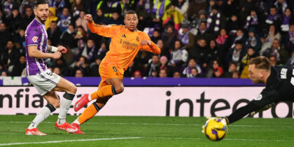 Kylian Mbappé Valladolid Real Madrid