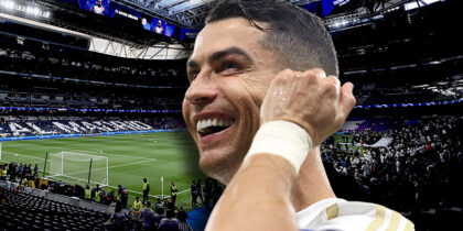 Cristiano Ronaldo Real Madrid Bernabéu