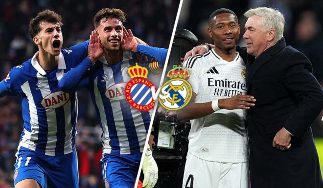 Espanyol Real Madrid David Alaba Espanyol Real Madrid David Alaba