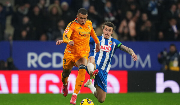 Kylian Mbappé Espanyol Barcelona Real Madrid