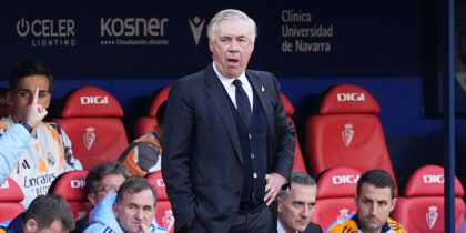 Carlo Ancelotti Osasuna Real Madrid