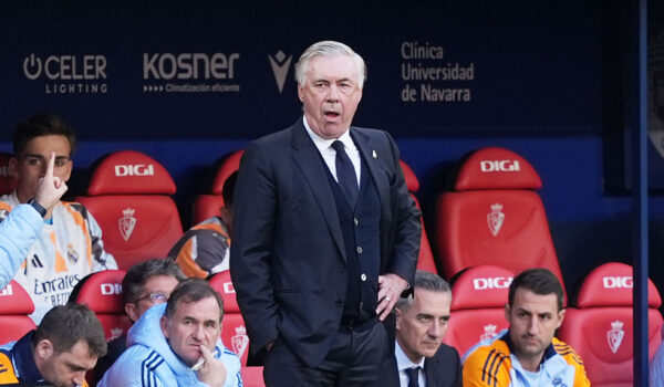 Carlo Ancelotti Osasuna Real Madrid