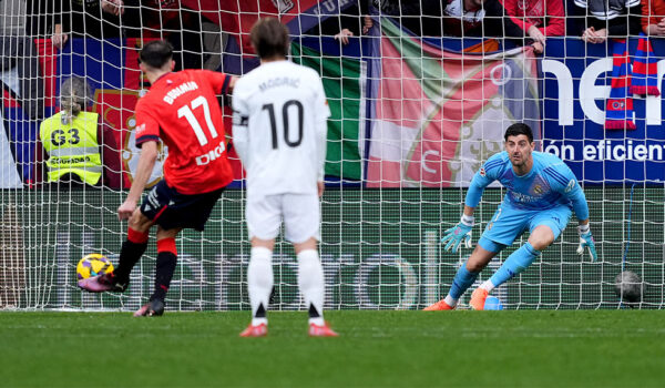 Osasuna Real Madrid Elfmeter