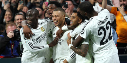 Kylian Mbappé Real Madrid Team Jubel