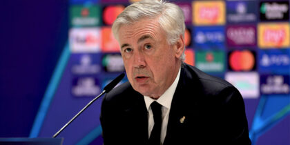 Carlo Ancelotti Real Madrid PK Champions League