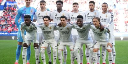 CA Osasuna vs. Real Madrid Startelf