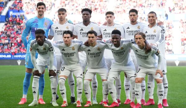 CA Osasuna vs. Real Madrid Startelf